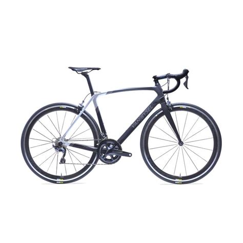 VAN RYSEL RCR 920 CF Carbon Road Bike, Black - Ultegra...