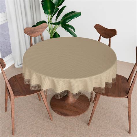 Buy Kuber Industries Round Table Cover Table Cloth For Round Tables