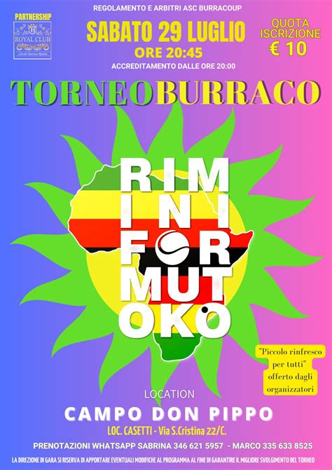 Torneo di Burraco 2023 — Rimini for Mutoko