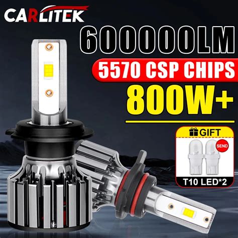 Carlitek H Led H Canbus Lm W Chips Csp K H H H