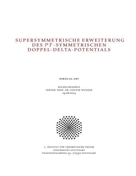 1M Institut für Theoretische Physik