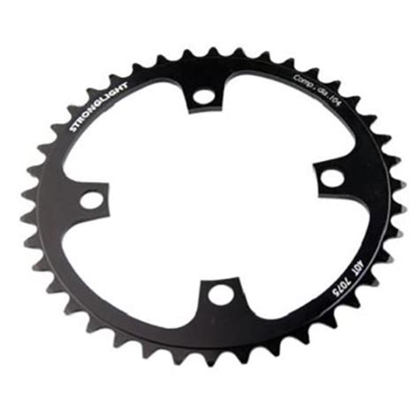 Plateau Vtt Triple Diam Exter Dts Noir Branches Alu Strong V