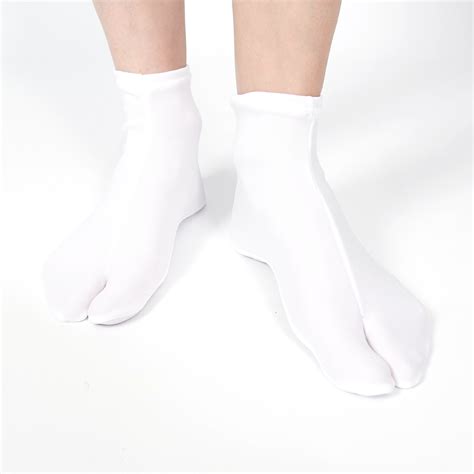 Calcetines Japoneses NYLON STRETCH TABI Negro O Blanco