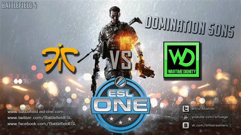 Fnatic Vs Wartime Dignity Esl One Group A Youtube