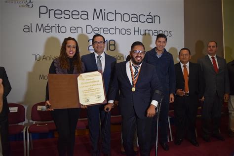 Entrega Consejo De La Cedh Presea Michoacán Al Mérito En Derechos