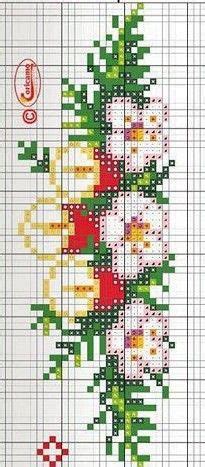 Pin De Vicky En Cross Stitch Patterns Punto De Cruz Navidad Toallas