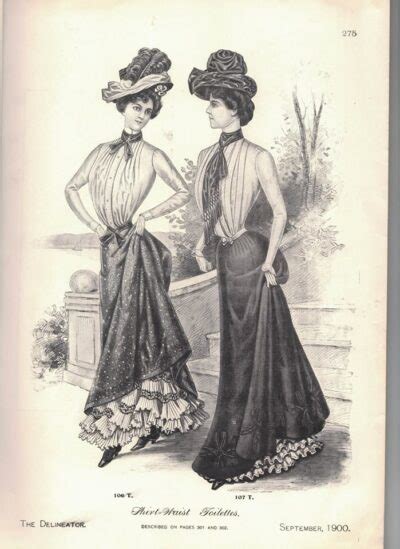 Edwardian Women Fashion Morning Noon And Night Recollections Blog