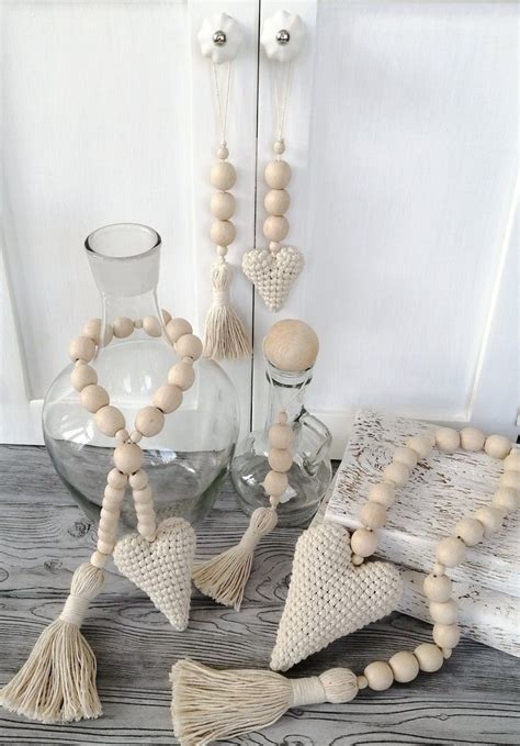 Wood Beads Diy Wooden Bead Garland Beaded Garland Diy Beads Wooden