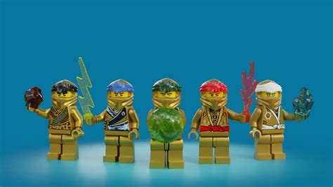 Every LEGO Ninjago 10th Anniversary Golden Ninja Overview Review And