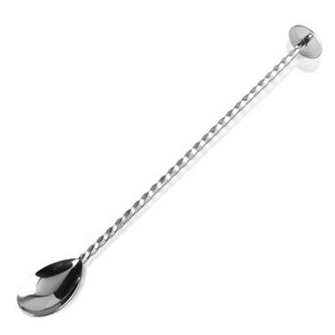 Buy Threaded Bar Spoon Swizzle Stick Coffee Kitchen Tools Stainless