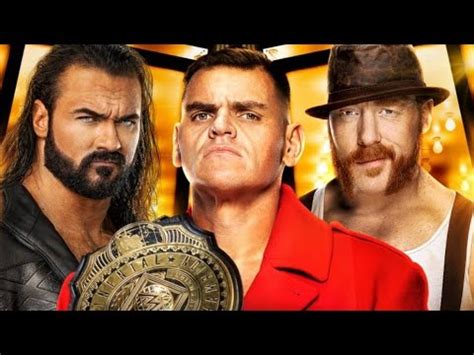 Wwe K Drew Mcintyre Vs Sheamus Vs Gunther Wwe Intercontinental