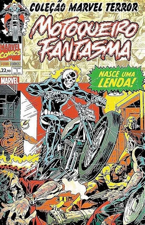 Cole O Marvel Terror Motoqueiro Fantasma Excelsior Comic Shop