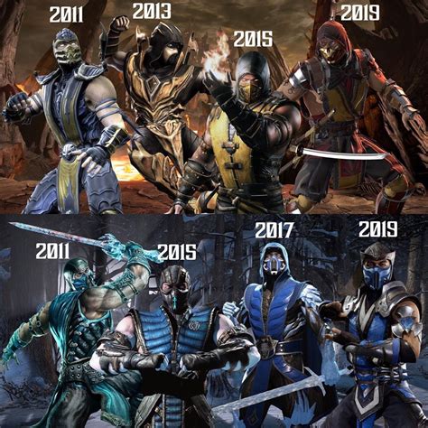 Finalround On Instagram Evolution Of Scorpion Subzero