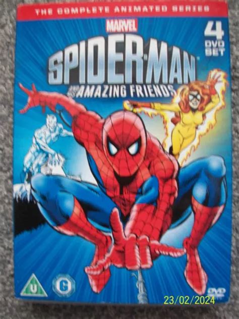 Spider Man And His Amazing Friends The Complete Animated Series 4 Dvd