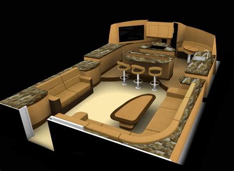 Interior Boat Design - Applied Concepts Unleashed Yacht Design