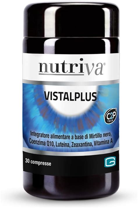 Nutriva Vistal Plus Un Integratore Alimentare Benessere Vista Occhi