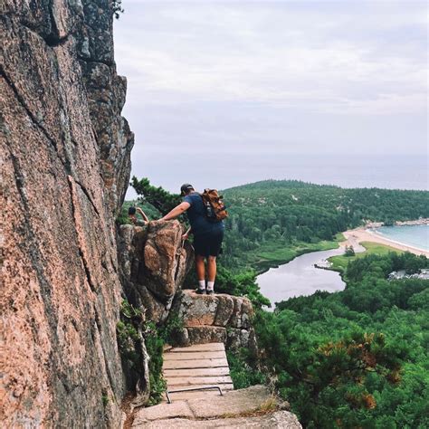 Beehive Trail At Acadia National Park In 2022 National Parks Acadia