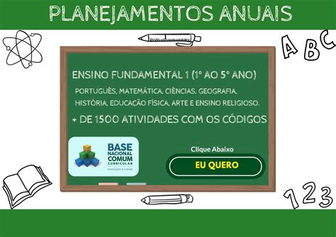 Atividades Ano Fundamental Bncc Plano De Aula Pronto