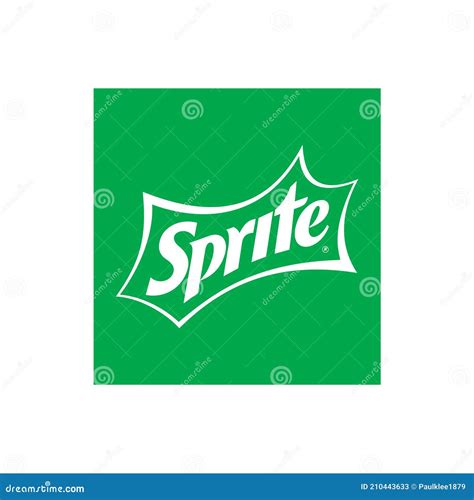 Sprite Logo Editorial Illustrative On White Background Editorial Stock