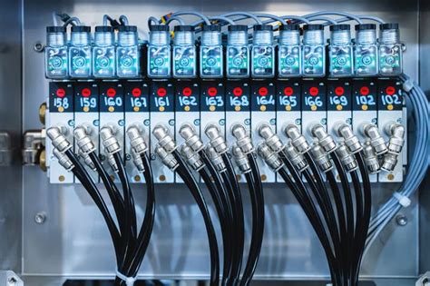 Pneumatic Control Board In Production Distributor Of Pneumatic Control