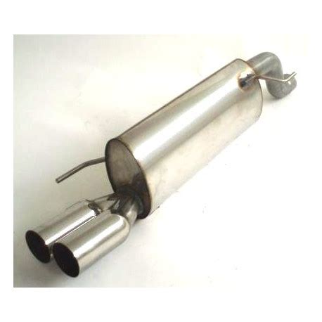 Sport Exhaust Silencer Alfa Romeo Mito ECE Approval 974020 X