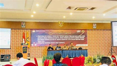 KPU Kabupaten Tegal Haruskan Parpol Buat Rekening Khusus Dana Kampanye