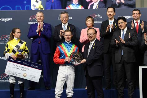 浪琴國際騎師錦標賽（頒獎儀式）圖輯 賽馬新聞 香港賽馬會