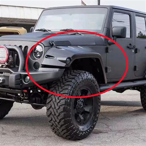 Lantsun J Abs Luara Fender Flare Para Jeep Wrangler Jk Env O Gratis