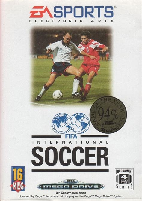 FIFA International Soccer (1993) box cover art - MobyGames