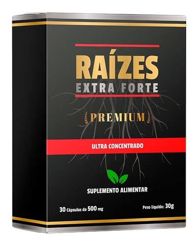 Suplemento Raízes Extra Forte 30 Cápsulas Kit 1 Original Parcelamento