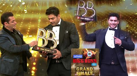 Bigg Boss 13 Winner Siddharth Shukla WINS 50 Lakh BB13 Winner Trophy