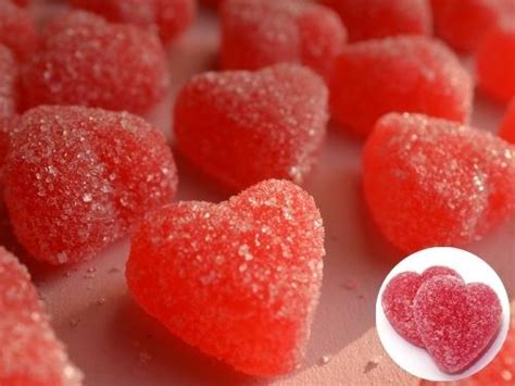 Zachary Cherry Jelly Hearts 1lb Candy Retailer