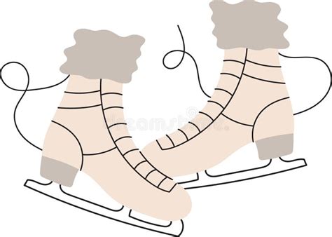Ice Skates Equipment Stock Vector Illustration Of Hockey 298205727