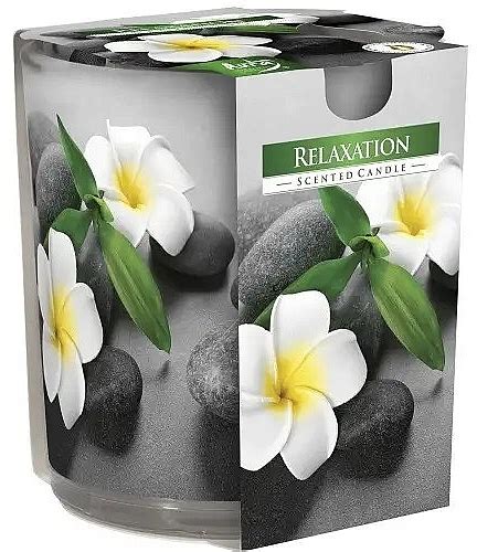 Ароматическая свеча в стакане Релаксация Bispol Scented Candle