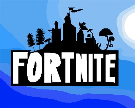 Fortnite Blue Logo - LogoDix