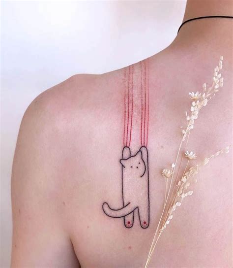 68 Unique And Cute Cat Tattoos That Will Make You Aww Hand Tattoos