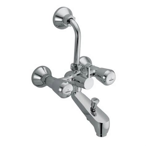 Brass Three Handle Essco Jaquar 3 In 1 Wall Mixer System For Bathroom