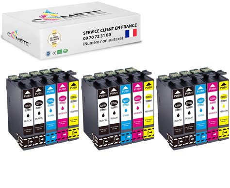 Cartouches D Encre Compatibles Avec Epson Xl Xl Fraise Compatible