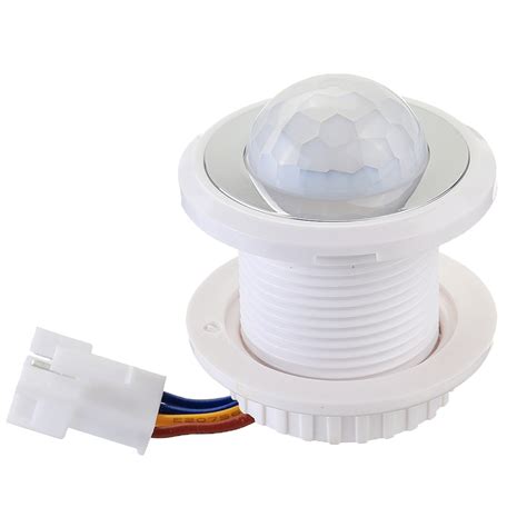 Pir Infrared Ray Motion Sensor Time Delay Adjustable Switch For Ceiling