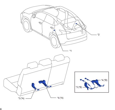 Lexus Nx Parts Location Seat Belt Warning System