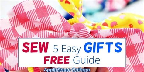 Sewing Patterns And Easy Crafts - AppleGreen Cottage