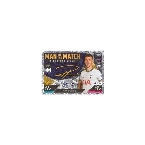 Offer Soccer Cards Ivan Perišić Man of the Match Signature Style