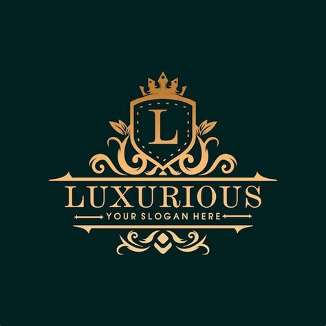 Modernes Luxuri Ses Logo F R Unternehmen Premium Vektor