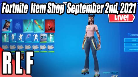 🔴live🔴 Fortnite Item Shop Countdown September 2nd 2021 New Skins