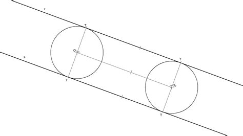 Rectas Tangentes Exteriores A Dos Circunferencias Iguales YouTube