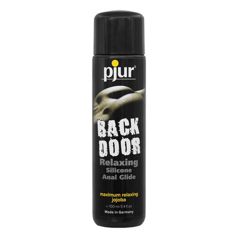 Pjur Back Door Relaxing Silicone Anal Glide 100ml Silicone Based