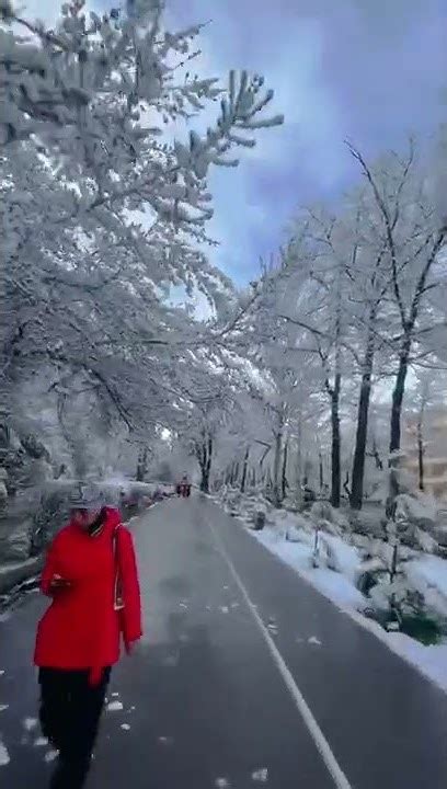 Snow Fall In Kyrgyzstan Youtube