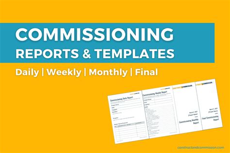 Commissioning Report Template Prntbl Concejomunicipaldechinu Gov Co