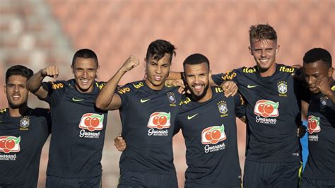 Seleção Brasileira Sub 20 Vence Jogo Treino Contra O Corinthians Sub 23