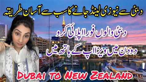 New Zealand E Visa From Dubai Pakistani Passport Holder Youtube